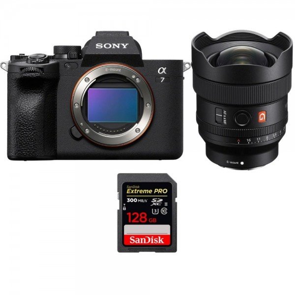 Sony A7 IV + FE 14mm f/1.8 GM + 1 SanDisk 128GB Extreme PRO UHS-II SDXC 300 MB/s - Camara mirrorless-1