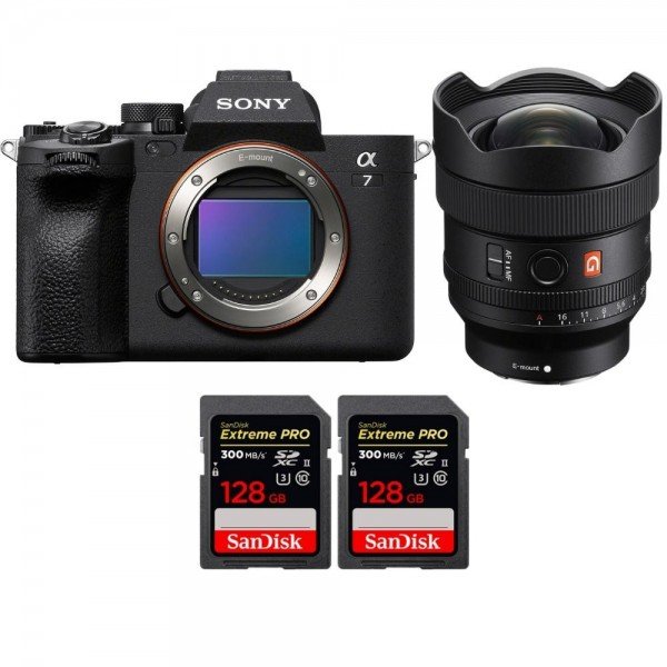 Sony A7 IV + FE 14mm f/1.8 GM + 2 SanDisk 128GB Extreme PRO UHS-II SDXC 300 MB/s-1
