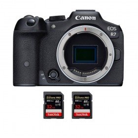 Canon EOS R7 + 2 SanDisk 32GB Extreme PRO UHS-II SDXC 300 MB/s-1