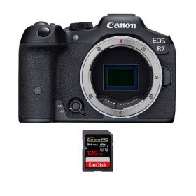 Canon EOS R7 + 1 SanDisk 128GB Extreme PRO UHS-II SDXC 300 MB/s-1