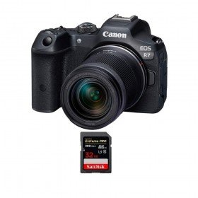 Canon EOS R7 + RF-S 18-150mm STM + 1 SanDisk 32GB Extreme PRO UHS-II SDXC 300 MB/s-1
