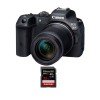 Canon EOS R7 + RF-S 18-150mm STM + 1 SanDisk 32GB Extreme PRO UHS-II SDXC 300 MB/s - Camara mirrorless-1
