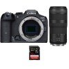 Canon EOS R7 + RF 100-400mm IS + 1 SanDisk 32GB Extreme PRO UHS-II SDXC 300 MB/s - Camara mirrorless-1