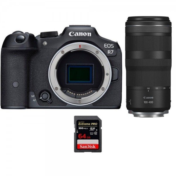 Canon EOS R7 + RF 100-400mm IS + 1 SanDisk 64GB Extreme PRO UHS-II SDXC 300 MB/s-1