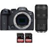 Canon EOS R7 + RF 100-400mm IS + 2 SanDisk 64GB Extreme PRO UHS-II SDXC 300 MB/s - Camara mirrorless-1