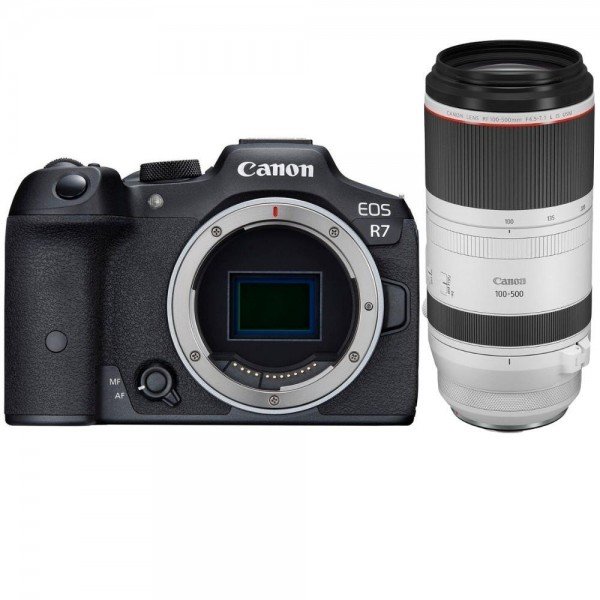 Canon EOS R7 + RF 100-500mm F4.5-7.1 L IS USM - Camara mirrorless-1
