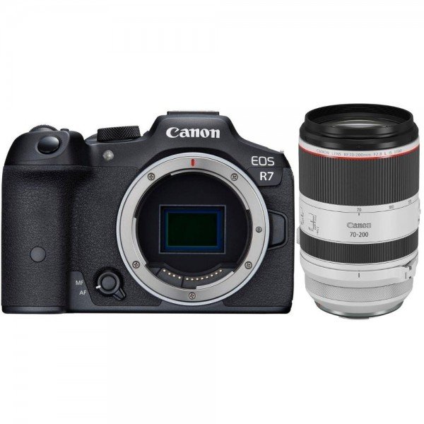 Canon EOS R7 + RF 70-200mm F2.8 L IS USM - Camara mirrorless-1