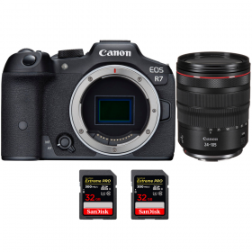 Canon EOS R7 + RF 24-105mm F4 L IS USM + 2 SanDisk 32GB Extreme PRO UHS-II SDXC 300 MB/s-1