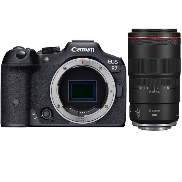 Canon EOS R7 + RF 100mm F2.8 L Macro IS USM - Camara mirrorless-1