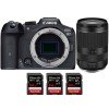 Canon EOS R7 + RF 24-240 mm F4-6,3 IS USM + 3 SanDisk 64 GB Extreme PRO UHS-II SDXC 300 MB/s - Camara mirrorless-1