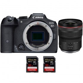 Canon EOS R7 + RF 14-35mm F4 L IS USM + 2 SanDisk 32GB Extreme PRO UHS-II SDXC 300 MB/s - Camara mirrorless-1