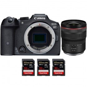 Canon EOS R7 + RF 14-35mm F4 L IS USM + 3 SanDisk 32GB Extreme PRO UHS-II SDXC 300 MB/s - Camara mirrorless-1