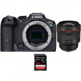 Canon EOS R7 + RF 85mm F1.2 L USM + 1 SanDisk 64GB Extreme PRO UHS-II SDXC 300 MB/s - Camara mirrorless-1