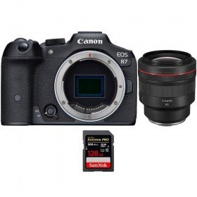 Canon EOS R7 + RF 85mm F1.2 L USM + 1 SanDisk 128GB Extreme PRO UHS-II SDXC 300 MB/s - Camara mirrorless-1