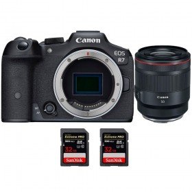 Canon EOS R7 + RF 50mm F1.2 L USM + 2 SanDisk 32GB Extreme PRO UHS-II SDXC 300 MB/s - Camara mirrorless-1