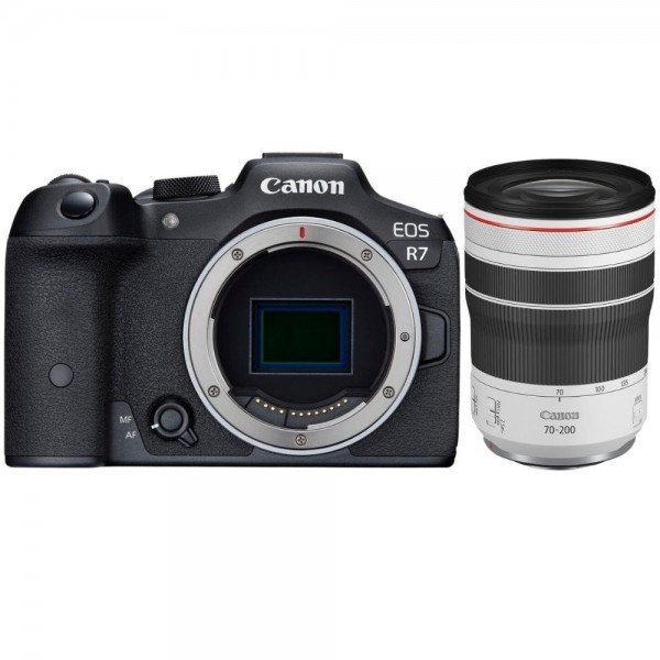 Canon EOS R7 + RF 70-200mm F4 L IS USM - Camara mirrorless-1