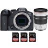 Canon EOS R7 + RF 70-200mm F4 L IS USM + 3 SanDisk 32GB Extreme PRO UHS-II SDXC 300 MB/s-1