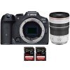Canon EOS R7 + RF 70-200mm F4 L IS USM + 2 SanDisk 64GB Extreme PRO UHS-II SDXC 300 MB/s - Camara mirrorless-1