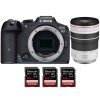 Canon EOS R7 + RF 70-200mm F4 L IS USM + 3 SanDisk 64GB Extreme PRO UHS-II SDXC 300 MB/s-1