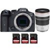 Canon EOS R7 + RF 70-200mm F4 L IS USM + 3 SanDisk 128GB Extreme PRO UHS-II SDXC 300 MB/s-1