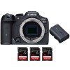 Canon EOS R7 + Canon LP-E6NH + 3 SanDisk 32GB Extreme PRO UHS-II SDXC 300 MB/s - Camara mirrorless-1