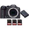 Canon EOS R7 + Canon LP-E6NH + 3 SanDisk 64GB Extreme PRO UHS-II SDXC 300 MB/s - Camara mirrorless-1
