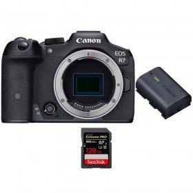 Canon EOS R7 + Canon LP-E6NH + 1 SanDisk 128GB Extreme PRO UHS-II SDXC 300 MB/s-1