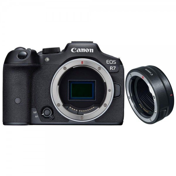 Canon EOS R7 + Canon EF-EOS R-1