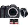 Canon EOS R7 + EF-EOS R + 2 SanDisk 128GB Extreme PRO UHS-II SDXC 300 MB/s - Camara mirrorless-1