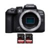 Canon EOS R10 + 2 SanDisk 128 GB Extreme PRO UHS-II SDXC 300 MB/s - Camara mirrorless APS-C-1