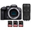 Canon EOS R10 + RF 100-400mm F5.6-8 IS USM + 3 SanDisk 32GB Extreme PRO UHS-II SDXC 300 MB/s APS-C-1