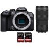 Canon EOS R10 + RF 100-400mm F5.6-8 IS USM + 2 SanDisk 128GB Extreme PRO UHS-II SDXC 300 MB/s APS-C-1
