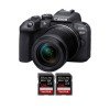 Canon EOS R10 + RF-S 18-150mm F4.5-6.3 IS STM + 2 SanDisk 128GB Extreme PRO UHS-II SDXC 300 MB/s APS-C-1