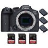 Canon EOS R7 + 3 SanDisk 32GB Extreme PRO UHS-II SDXC 300 MB/s + 3 Canon LP-E6NH - Camara mirrorless-1