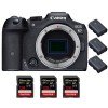 Canon EOS R7 + 3 SanDisk 128GB Extreme PRO UHS-II SDXC 300 MB/s + 3 Canon LP-E6NH-1