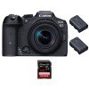 Canon EOS R7 + RF-S 18-150mm STM + 1 SanDisk 128GB Extreme PRO UHS-II SDXC 300 MB/s + 2 Canon LP-E6NH - Camara mirrorless-1