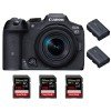 Canon EOS R7 + RF-S 18-150mm STM + 3 SanDisk 128GB Extreme PRO UHS-II SDXC 300 MB/s + 2 Canon LP-E6NH - Camara mirrorless-1
