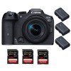 Canon EOS R7 + RF-S 18-150mm STM + 3 SanDisk 128GB Extreme PRO UHS-II SDXC 300 MB/s + 3 Canon LP-E6NH-1