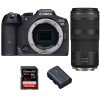 Canon EOS R7 + RF 100-400mm IS + 1 SanDisk 32GB Extreme PRO UHS-II SDXC 300 MB/s + 1 Canon LP-E6NH - Camara mirrorless-1