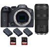 Canon EOS R7 + RF 100-400mm IS + 2 SanDisk 64GB Extreme PRO UHS-II SDXC 300 MB/s + 3 Canon LP-E6NH - Camara mirrorless-1