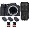 Canon EOS R7 + RF 100-400mm IS + 2 SanDisk 128GB Extreme PRO UHS-II SDXC 300 MB/s + 3 Canon LP-E6NH-1