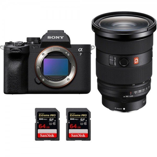 Sony Alpha 7 IV + FE 24-70mm f/2.8 GM II + 2 SanDisk 64GB Extreme PRO UHS-II SDXC 300 MB/s-1