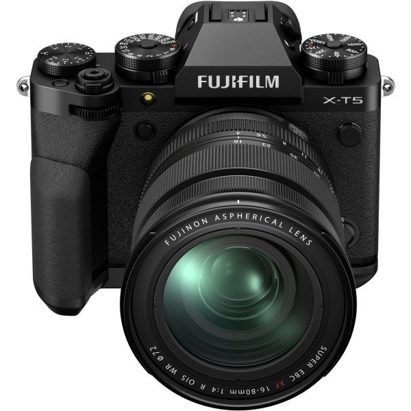 Fujifilm X-T5 + 16-80mm f/4 R OIS WR (Negro) - Camara APS-C-3