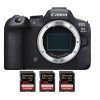 Canon EOS R6 Mark II + 3 SanDisk 256GB Extreme PRO UHS-II SDXC 300 MB/s-1
