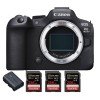 Canon EOS R6 Mark II + 3 SanDisk 256GB Extreme PRO UHS-II 300 MB/s + 1 Canon LP-E6NH - Camara mirrorless-1