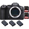 Canon EOS R6 Mark II + 2 SanDisk 128GB Extreme PRO UHS-II 300 MB/s + 3 Canon LP-E6NH-1