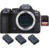 Canon EOS R6 Mark II + 1 SanDisk 256GB Extreme PRO UHS-II 300 MB/s + 3 Canon LP-E6NH - Full Frame Mirrorless Camera-1