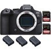 Canon EOS R6 Mark II + 2 SanDisk 256GB Extreme PRO UHS-II 300 MB/s + 3 Canon LP-E6NH - Camara mirrorless-1