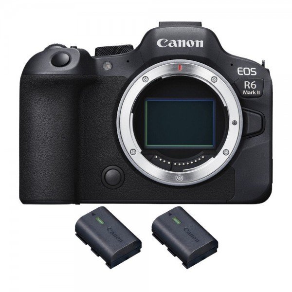 Canon EOS R6 Mark II + 2 Canon LP-E6NH - Camara sin espejo de fotograma completo-1