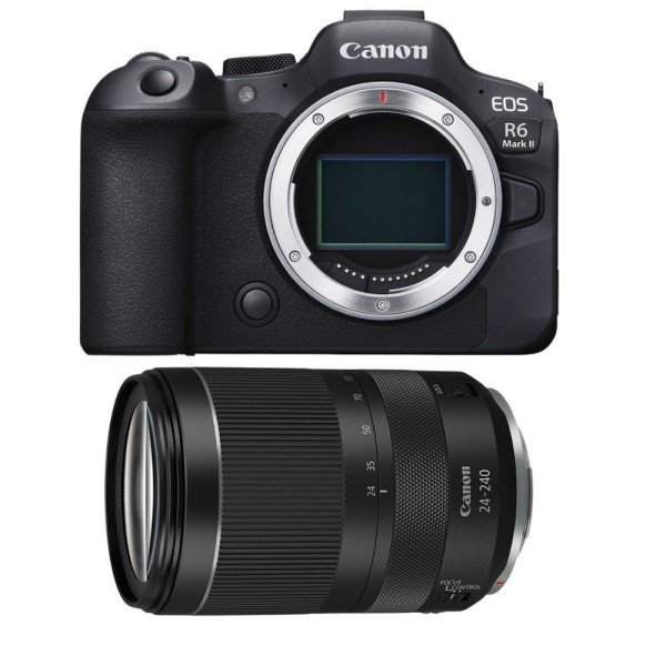 Canon EOS R6 Mark II + RF 24-240mm f/4-6.3 IS USM - Camara mirrorless-1